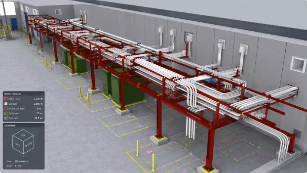 Data center BIM fails differently from ordinary commercial BIM because the model is tied directly to uptime, redundancy, fabrication accuracy, commissioning readiness, and long-term operations. A missed update in a cable tray route, UPS layout, breaker size, cooling clearance, or busway elevation is not just a documentation issue. It can create spa...