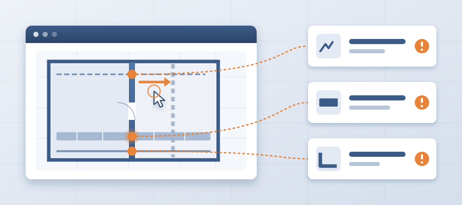 Architects move walls in seconds, and the ripple lands on other trades weeks later. BidLight diffs each Revit publish element by element, so every affected owner knows the same day.