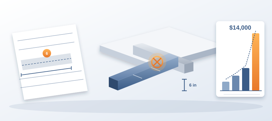 A 6-inch duct shift cost $14,000 because the traditional cost estimate never caught the impact. Here’s how BIM versus traditional cost estimating leaves firms exposed—and how AI estimation fixes that.