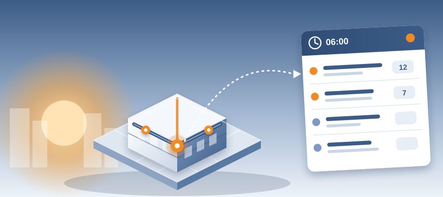 Your team loses the start of every day figuring out who owns what. BidLight sends a 6am digest of the issues each person owns, pulled from one live project record where every export is versioned.