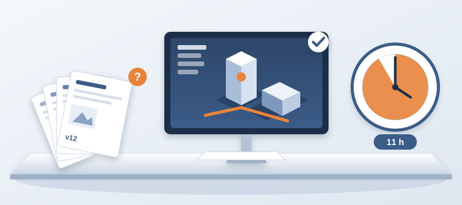 Your senior coordinator spent 11 hours last week working out which file was current. That is file clerk work at senior rates. Here is what changes when every export is versioned and diffed in one live record.