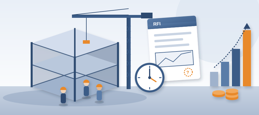 An RFI does not cost money when it is written. It costs money while two trades stand around waiting for an answer the model already had. BidLight pins every issue to the geometry it concerns and shows the current model commit as the answer.