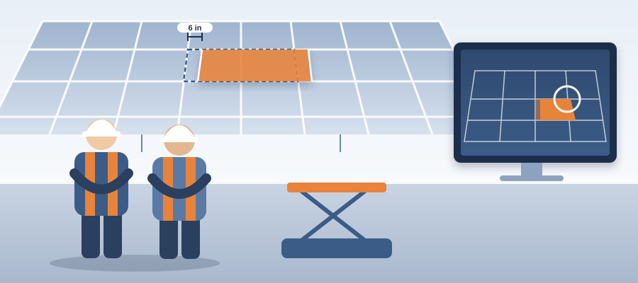 A 6-inch grid shift looks like nothing on a drawing. Downstream trades keep working to the old revision until the field finds out. One live record shows the change the day it happens.