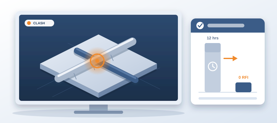 Design changes do not have to mean all-nighters. BidLight compares revisions element by element, so a late change becomes a short review with named owners.